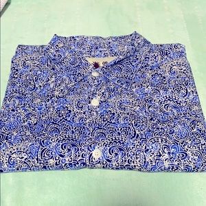 100% silk mens shirt
